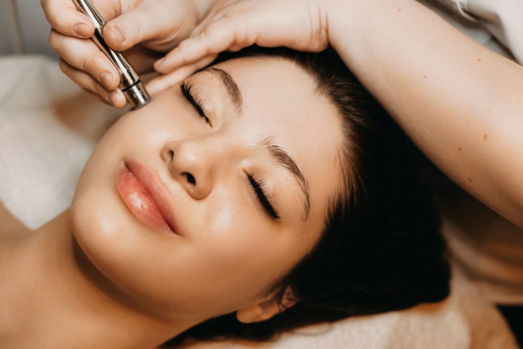 Portfolio 13 A Woman getting Microneedling treatment | A Nu U Aesthetics at Congers, New York